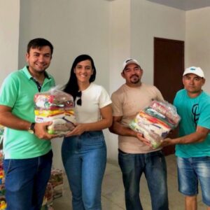 Leia mais sobre o artigo Foi iniciado a distribuição permanente de cestas básicas para as famílias em situação de vulnerabilidade social