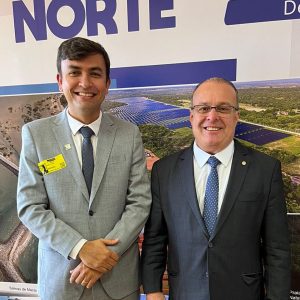 Leia mais sobre o artigo Durante a agenda em Brasília o prefeito Felipe Menezes esteve reunido, com o deputado federal Paulinho Freire