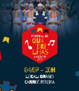 Leia mais sobre o artigo Não perca o Festival de Quadrilhas de Lajes/RN 2024!