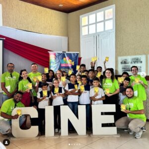 Leia mais sobre o artigo Cine & Tour, exibiu o filme Wall – E, um filme de conscientização ambiental.