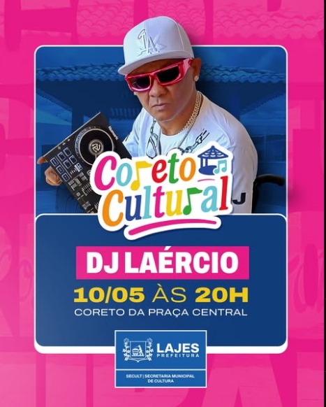 Leia mais sobre o artigo Dia 10 vamos sabadar com S de som no talo no Coreto Cultural!