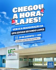 Leia mais sobre o artigo Está chegando o grande dia, Lajes! 🤩