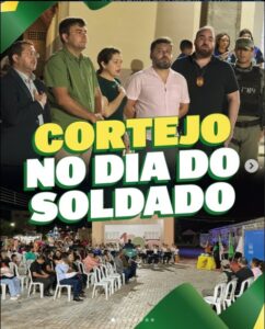 Leia mais sobre o artigo Celebramos o Dia Nacional do Soldado com um cortejo especial.