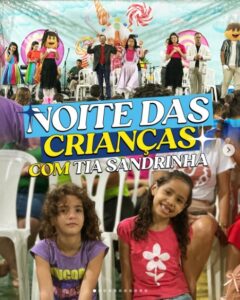 Leia mais sobre o artigo Ontem foi dia das nossas crianças viverem uma noite especial!