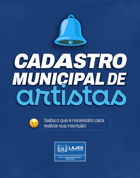 Leia mais sobre o artigo Prefeitura de Lajes mantém atualização do cadastro de artistas locais