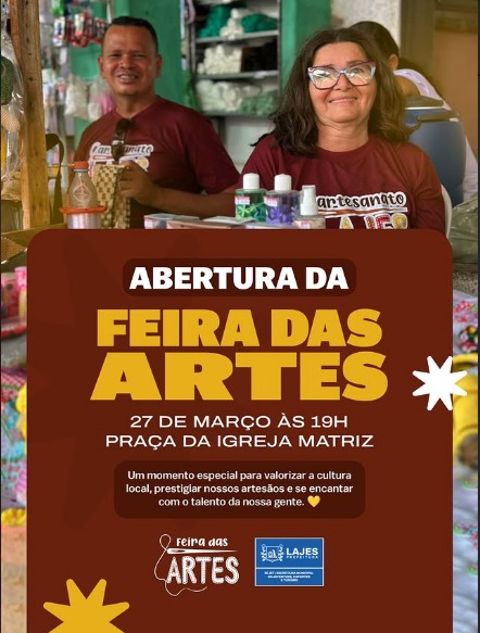 Leia mais sobre o artigo Abertura da 1ª Feira das Artes! 🎨
